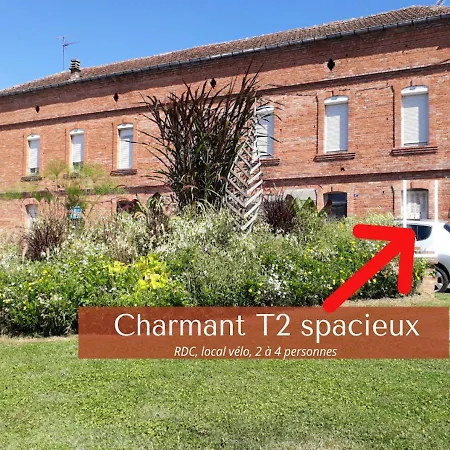 Le Corail - 1 Chambre, Ideal Couple, Parking, 10Min Canal Du Midi Castelsarrasin Exterior photo