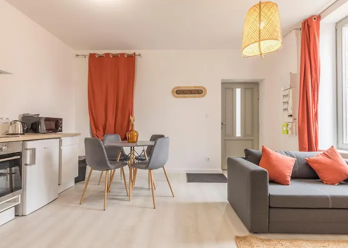 Le corail - sublime T2 avec 1 chambre et 1 canapé-lit